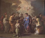 Luca  Giordano The Marriage of the Virgin (mk05) USA oil painting artist